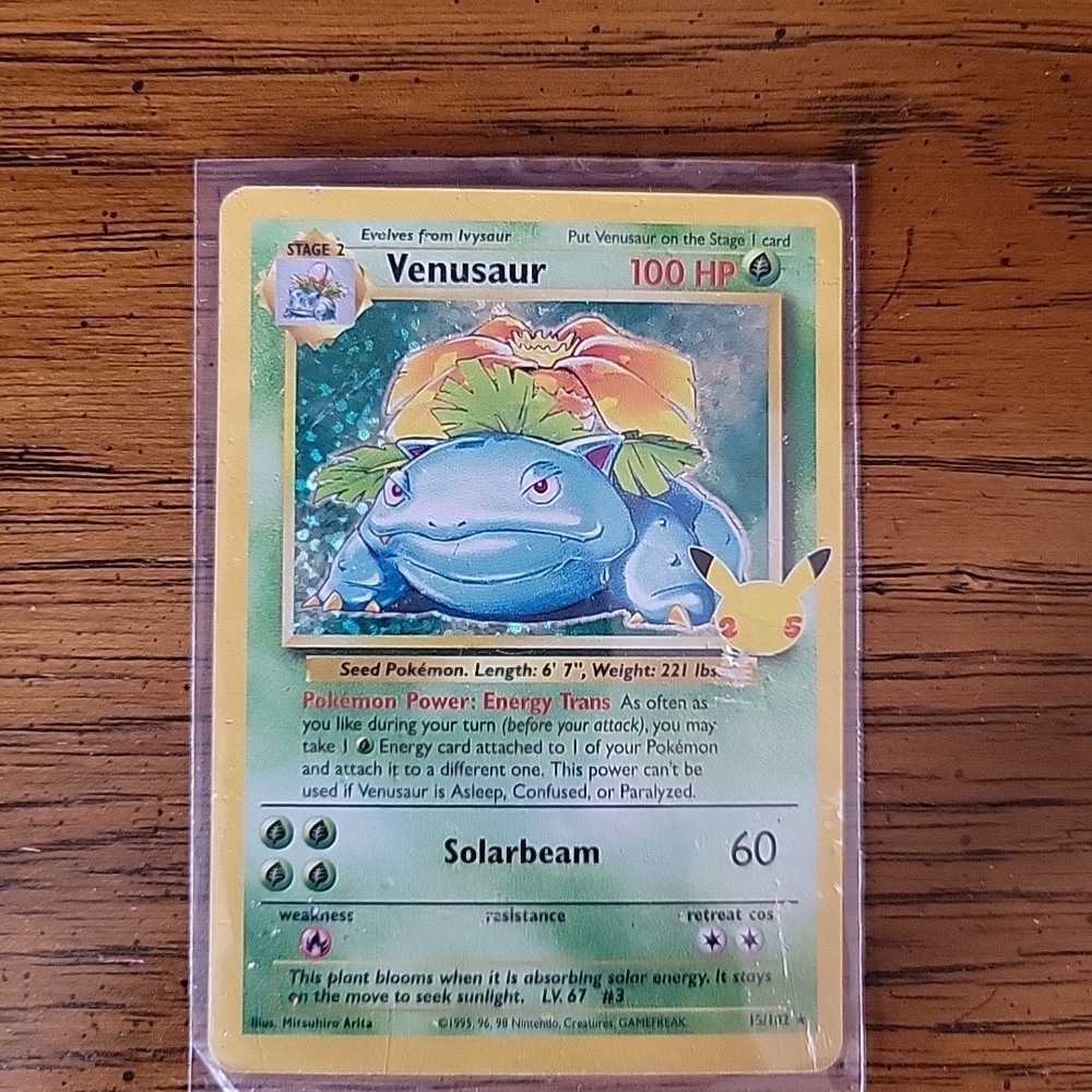 Venusaur Base Set Celebrations